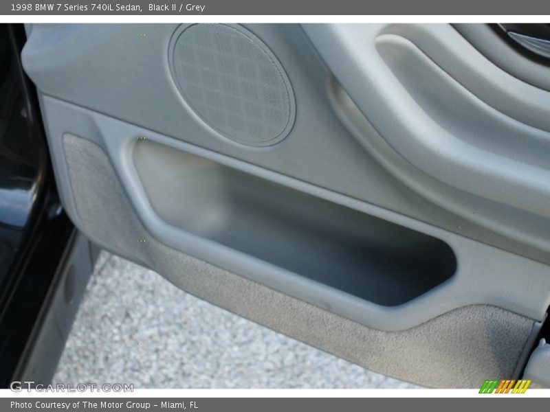 Black II / Grey 1998 BMW 7 Series 740iL Sedan