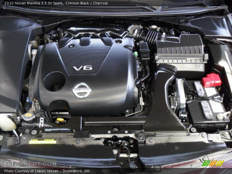 Crimson Black / Charcoal 2010 Nissan Maxima 3.5 SV Sport