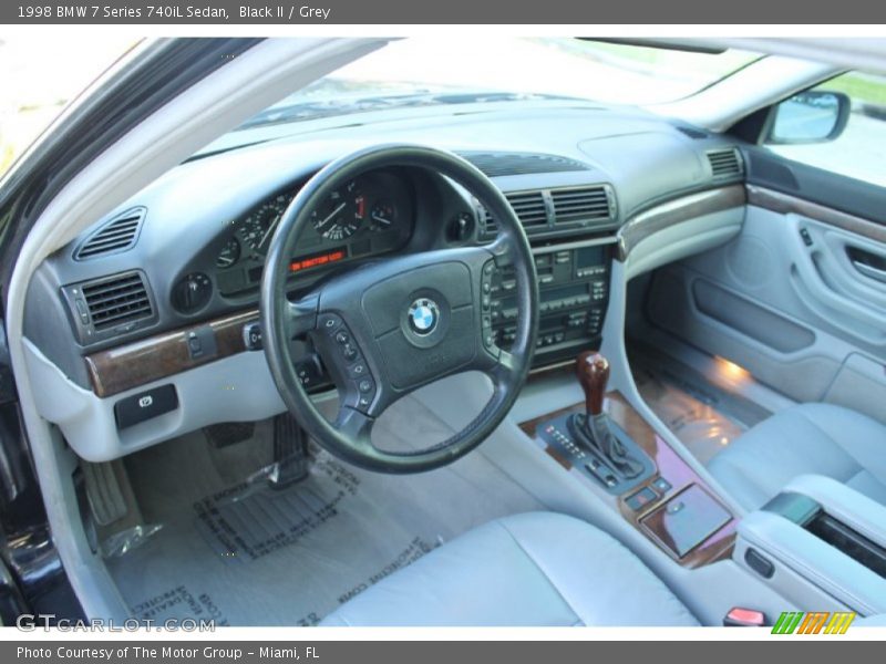 Grey Interior - 1998 7 Series 740iL Sedan 