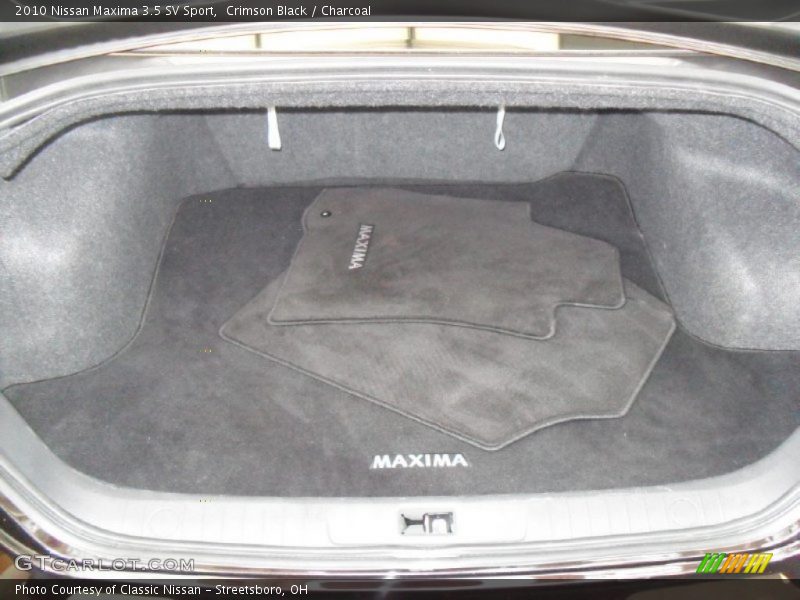 Crimson Black / Charcoal 2010 Nissan Maxima 3.5 SV Sport