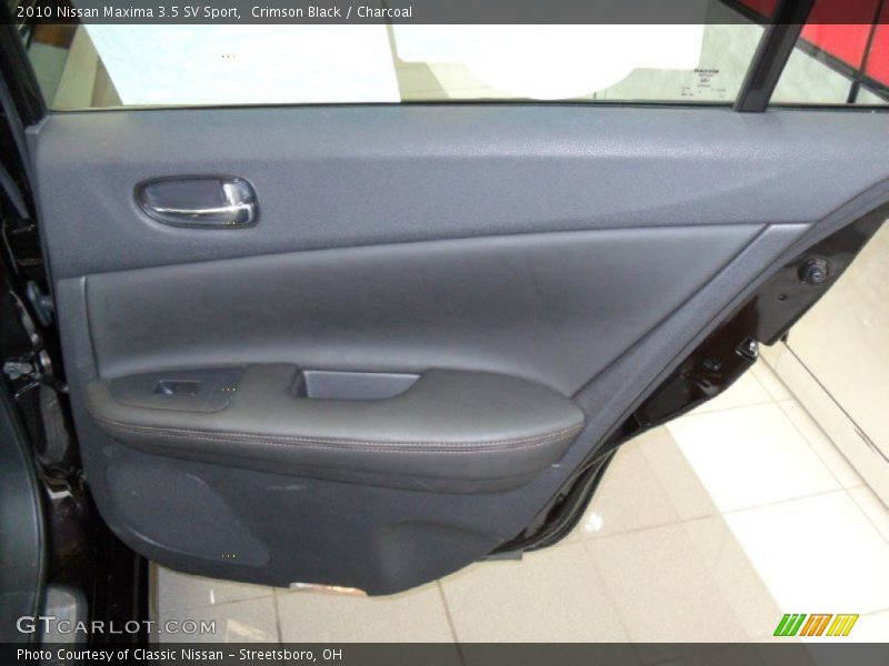 Crimson Black / Charcoal 2010 Nissan Maxima 3.5 SV Sport