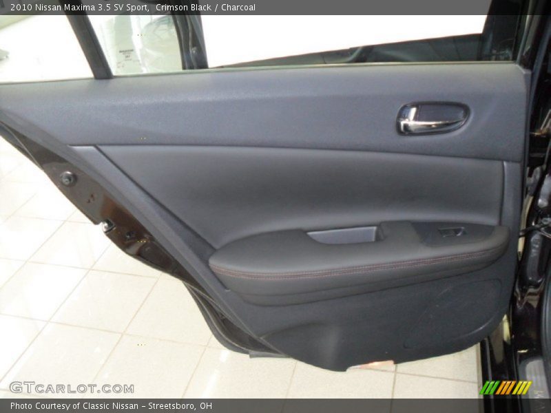 Crimson Black / Charcoal 2010 Nissan Maxima 3.5 SV Sport