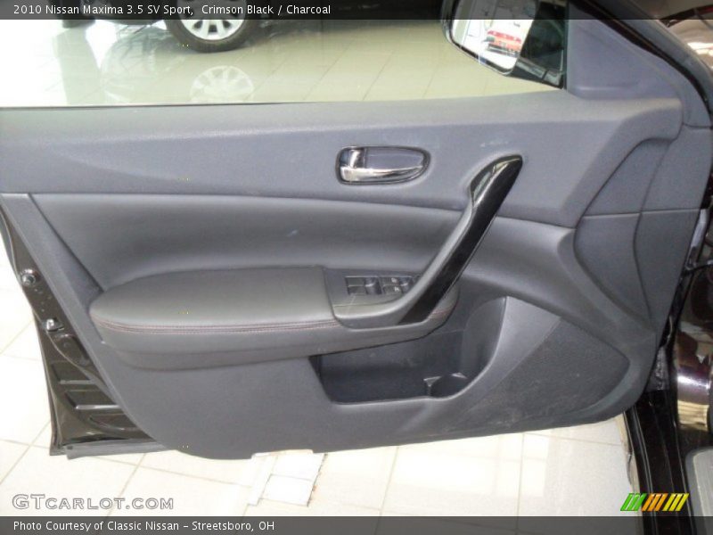Crimson Black / Charcoal 2010 Nissan Maxima 3.5 SV Sport