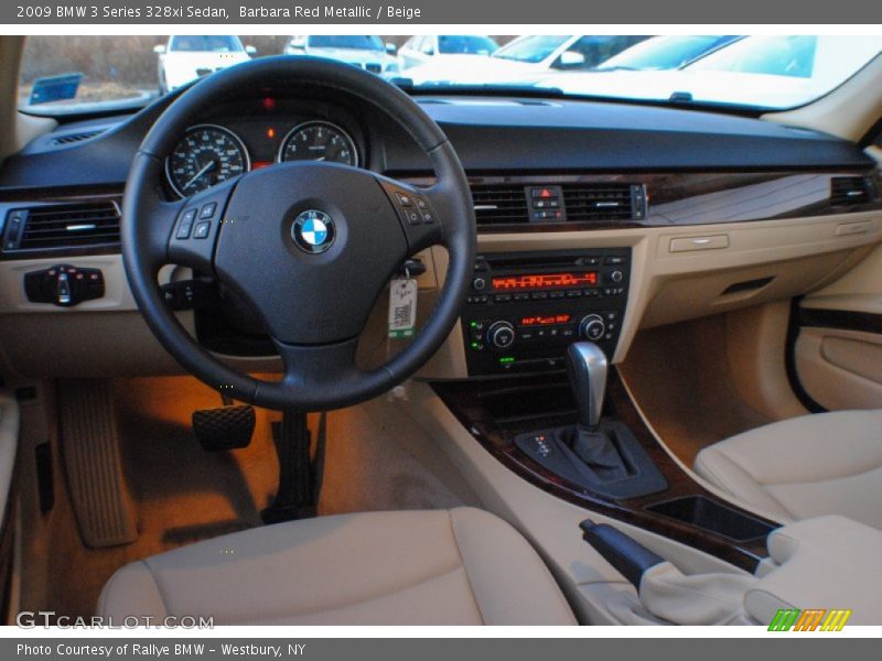 Barbara Red Metallic / Beige 2009 BMW 3 Series 328xi Sedan