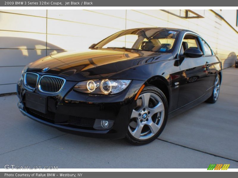Jet Black / Black 2009 BMW 3 Series 328xi Coupe