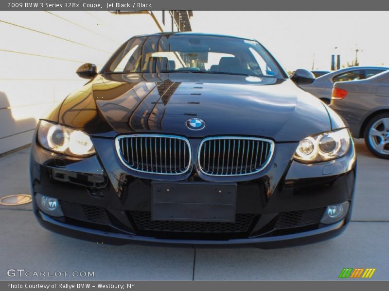 Jet Black / Black 2009 BMW 3 Series 328xi Coupe