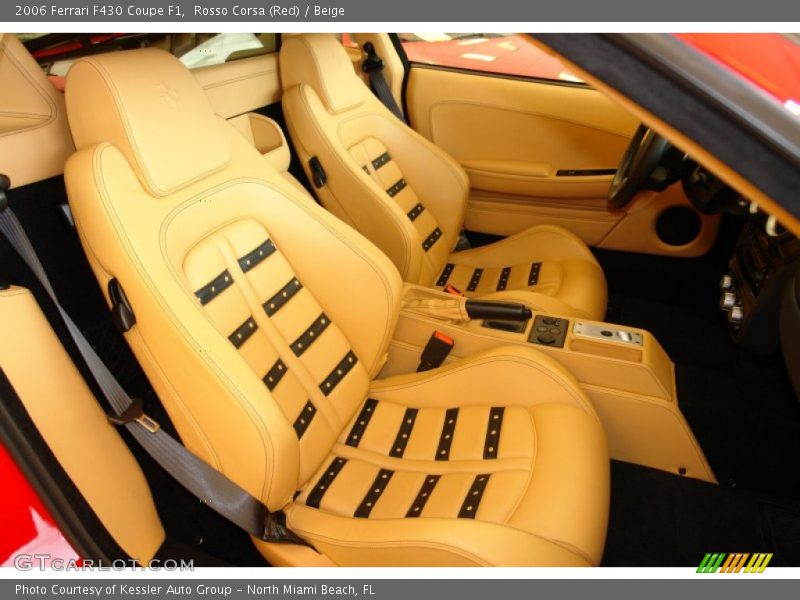  2006 F430 Coupe F1 Beige Interior