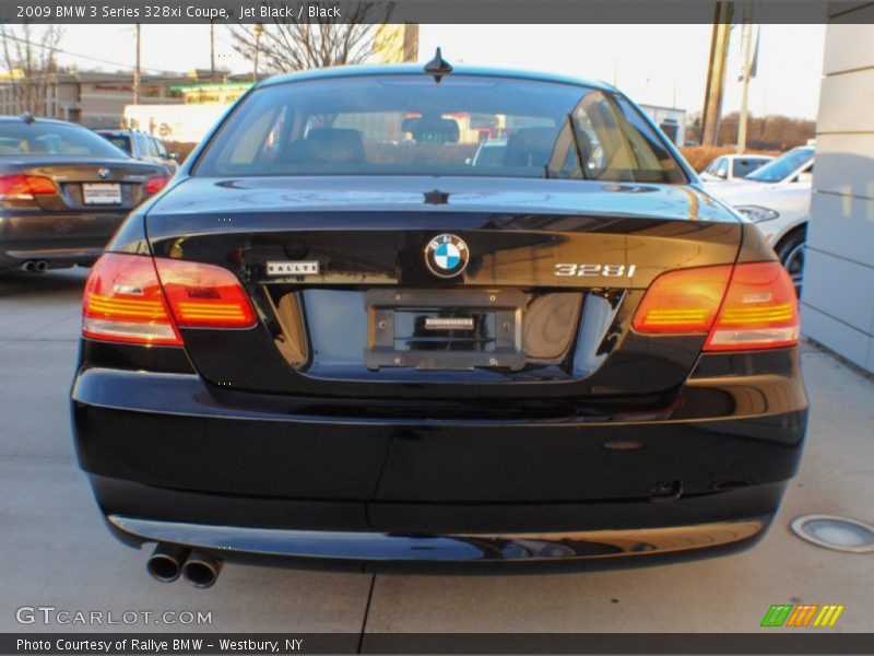 Jet Black / Black 2009 BMW 3 Series 328xi Coupe
