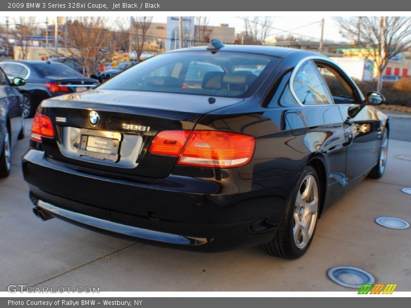 Jet Black / Black 2009 BMW 3 Series 328xi Coupe