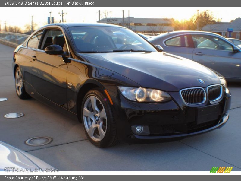 Jet Black / Black 2009 BMW 3 Series 328xi Coupe