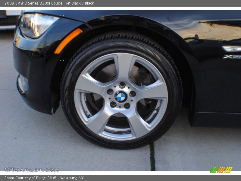 Jet Black / Black 2009 BMW 3 Series 328xi Coupe