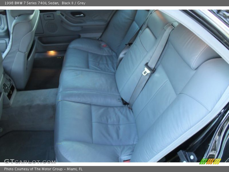 Black II / Grey 1998 BMW 7 Series 740iL Sedan