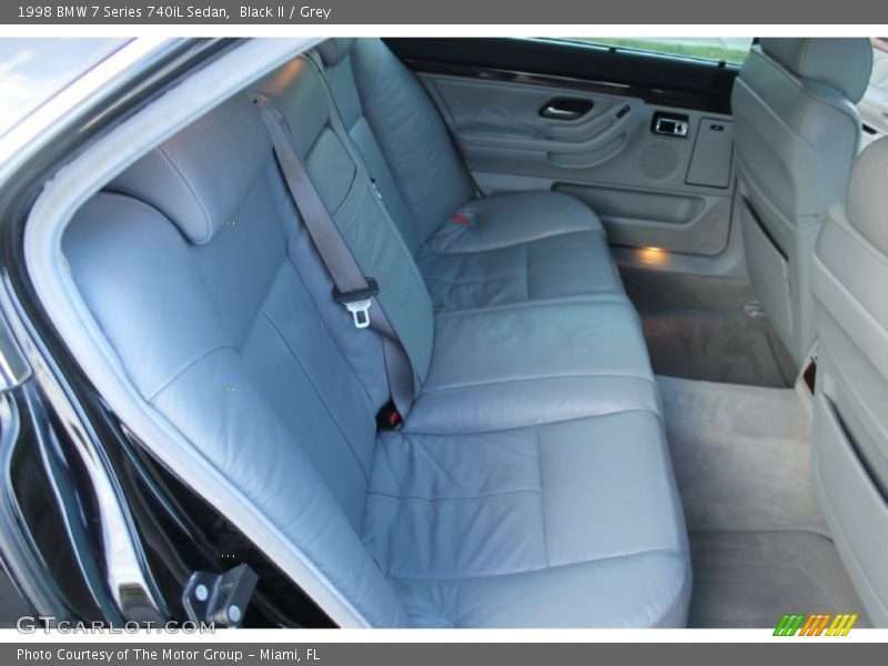 Black II / Grey 1998 BMW 7 Series 740iL Sedan