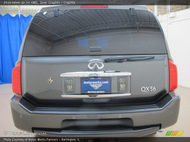 Silver Graphite / Graphite 2010 Infiniti QX 56 4WD