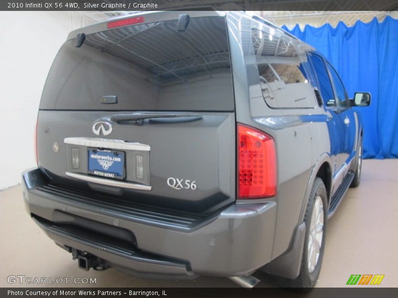 Silver Graphite / Graphite 2010 Infiniti QX 56 4WD