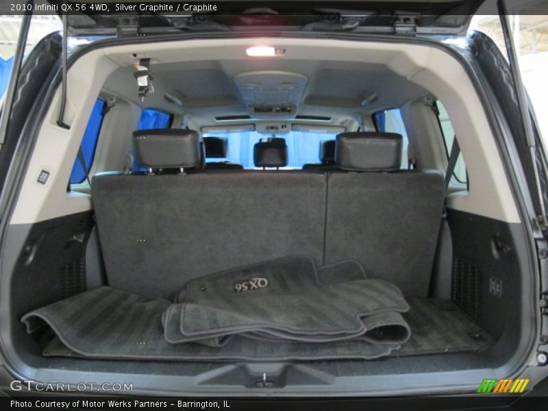 Silver Graphite / Graphite 2010 Infiniti QX 56 4WD