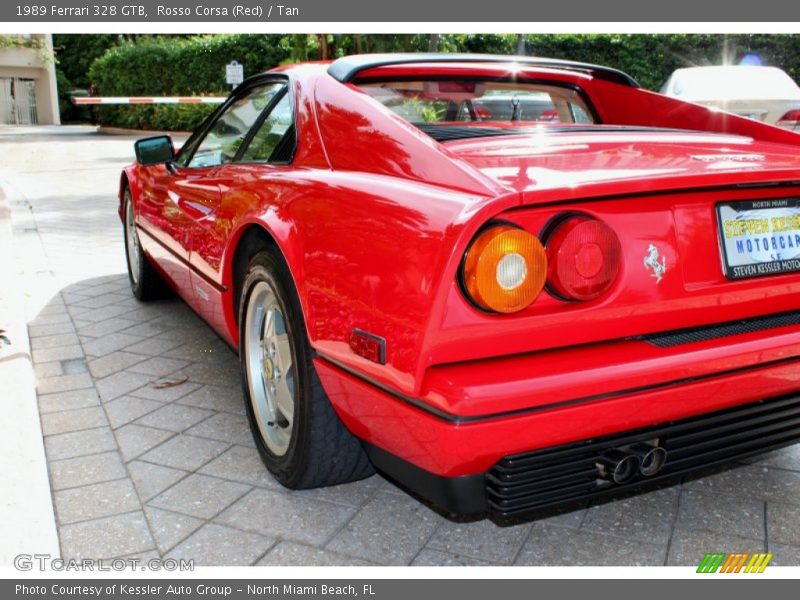 Rosso Corsa (Red) / Tan 1989 Ferrari 328 GTB