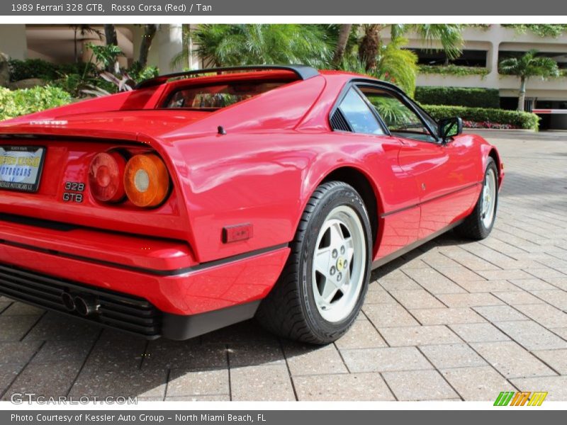 Rosso Corsa (Red) / Tan 1989 Ferrari 328 GTB