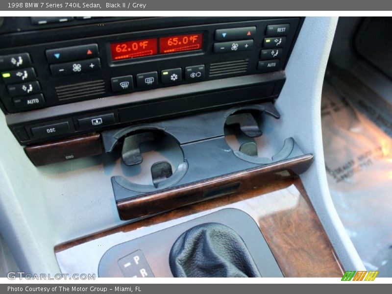 Black II / Grey 1998 BMW 7 Series 740iL Sedan