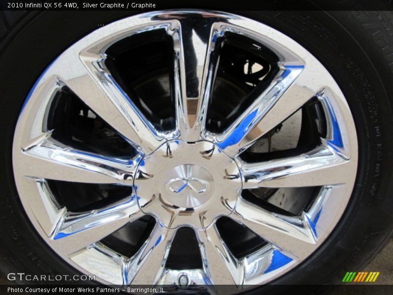 Silver Graphite / Graphite 2010 Infiniti QX 56 4WD