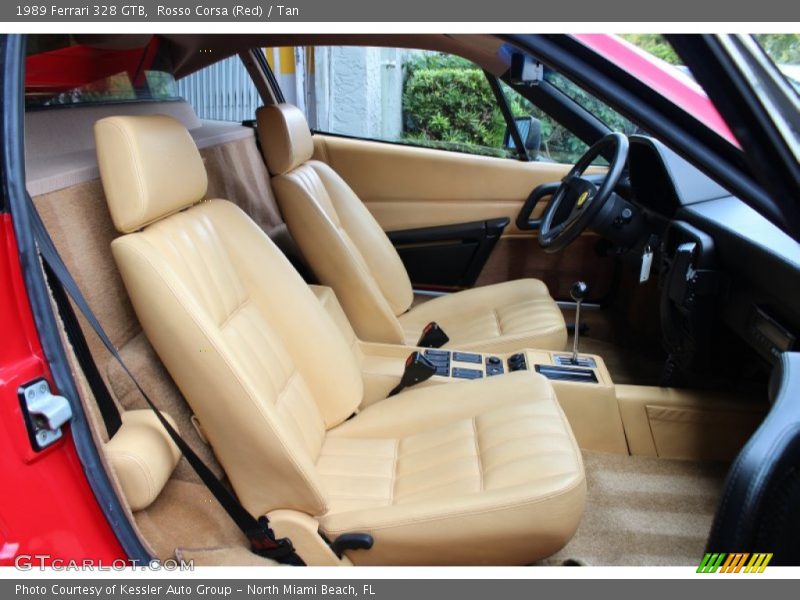  1989 328 GTB Tan Interior