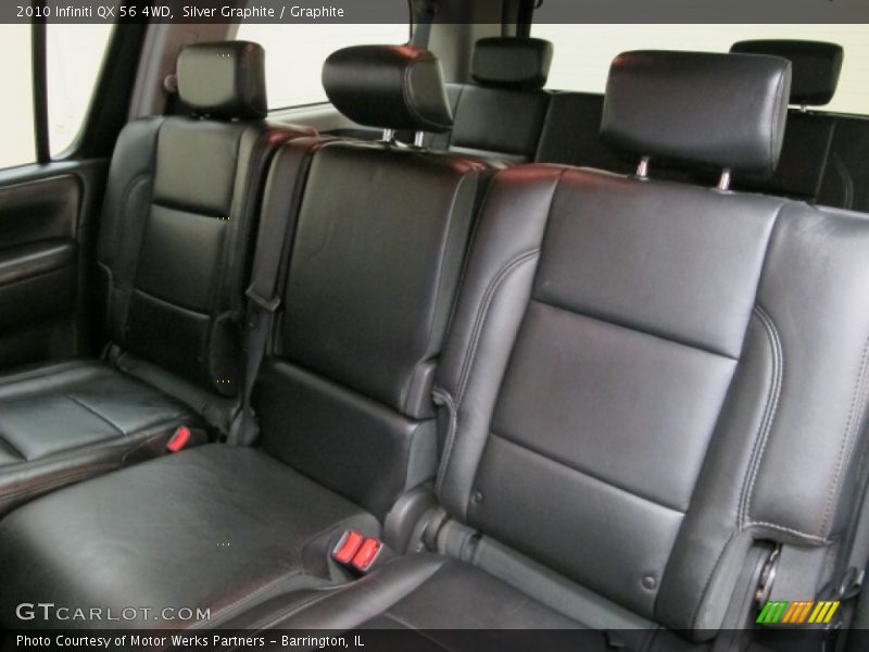 Silver Graphite / Graphite 2010 Infiniti QX 56 4WD