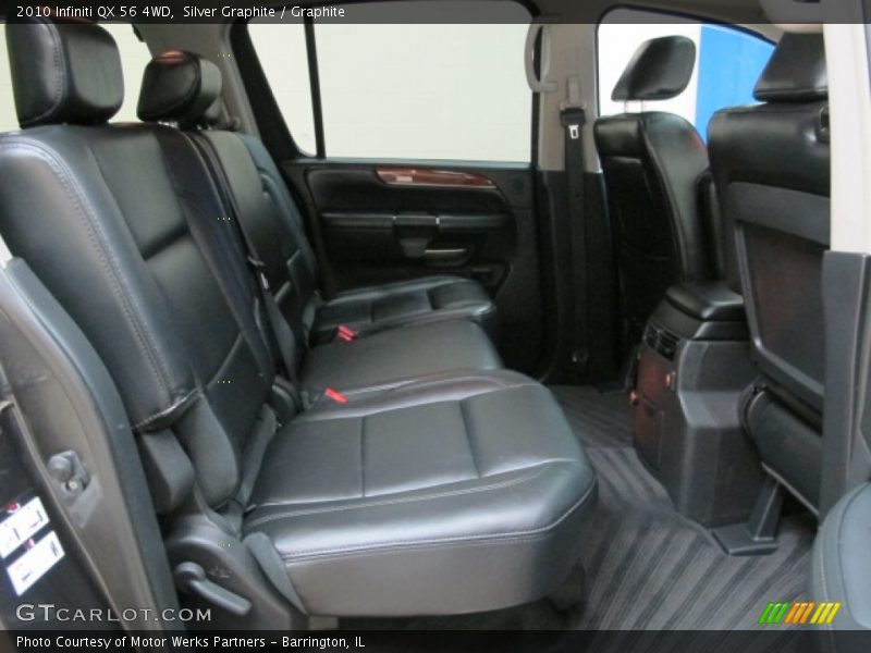 Silver Graphite / Graphite 2010 Infiniti QX 56 4WD