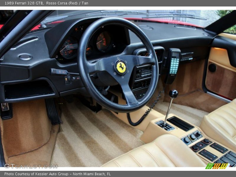 Dashboard of 1989 328 GTB