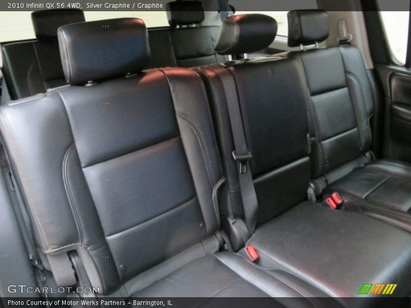 Silver Graphite / Graphite 2010 Infiniti QX 56 4WD