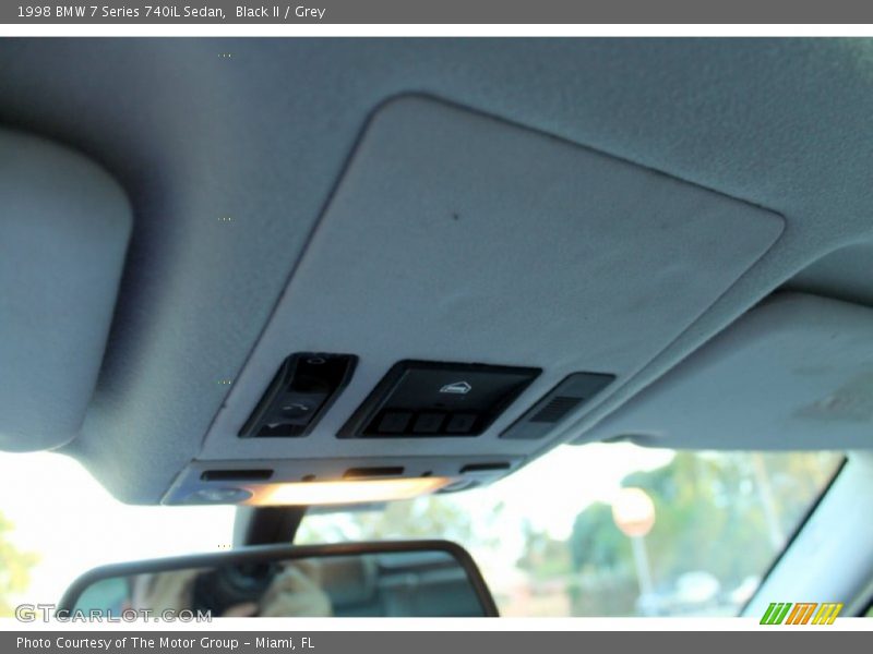 Black II / Grey 1998 BMW 7 Series 740iL Sedan