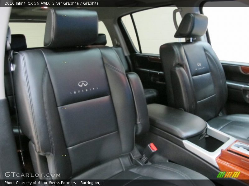 Silver Graphite / Graphite 2010 Infiniti QX 56 4WD