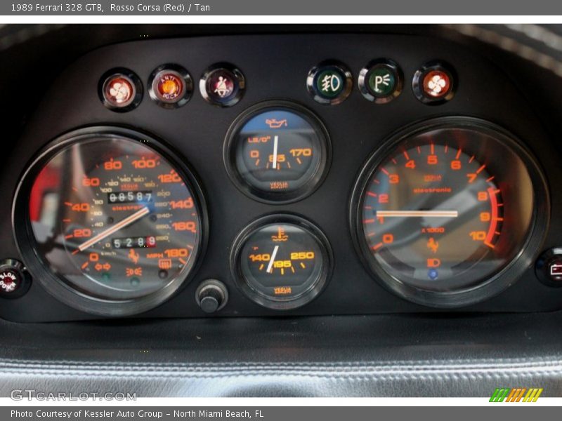  1989 328 GTB GTB Gauges