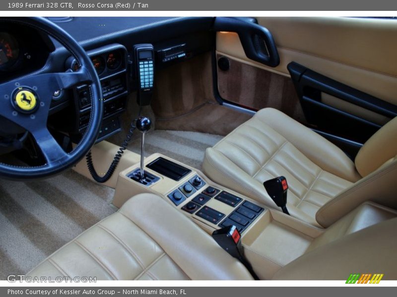  1989 328 GTB Tan Interior