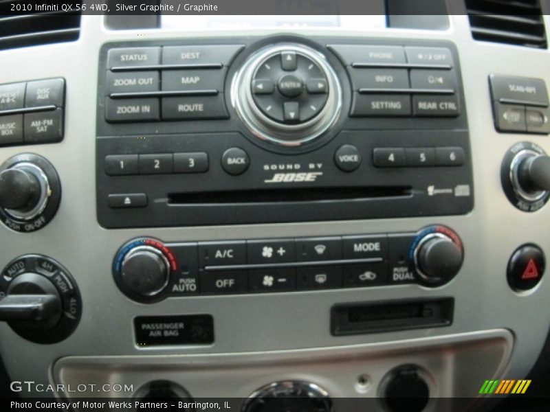 Silver Graphite / Graphite 2010 Infiniti QX 56 4WD