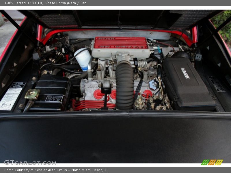  1989 328 GTB Engine - 3.2 Liter DOHC 32-Valve V8