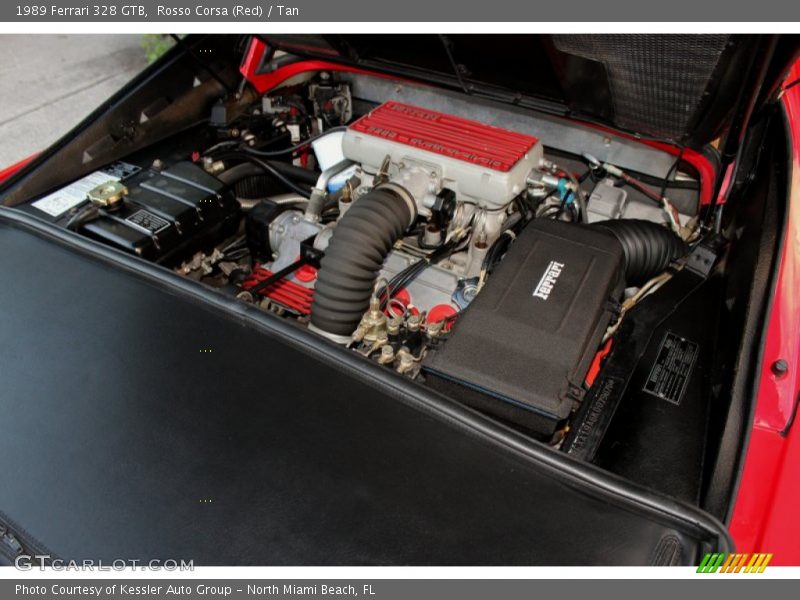  1989 328 GTB Engine - 3.2 Liter DOHC 32-Valve V8