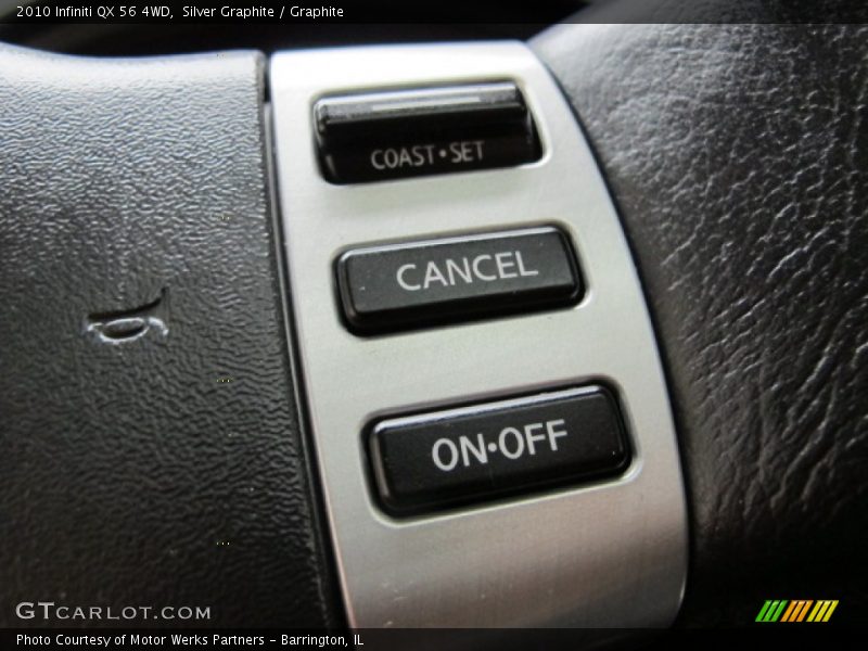 Silver Graphite / Graphite 2010 Infiniti QX 56 4WD