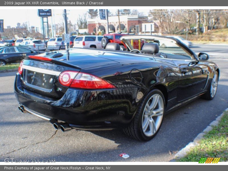 Ultimate Black / Charcoal 2009 Jaguar XK XKR Convertible
