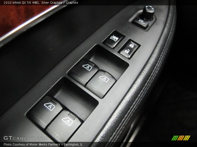 Silver Graphite / Graphite 2010 Infiniti QX 56 4WD