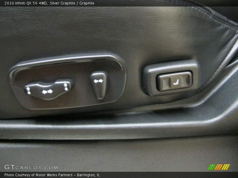 Silver Graphite / Graphite 2010 Infiniti QX 56 4WD