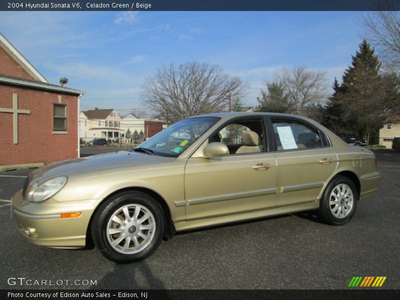  2004 Sonata V6 Celadon Green