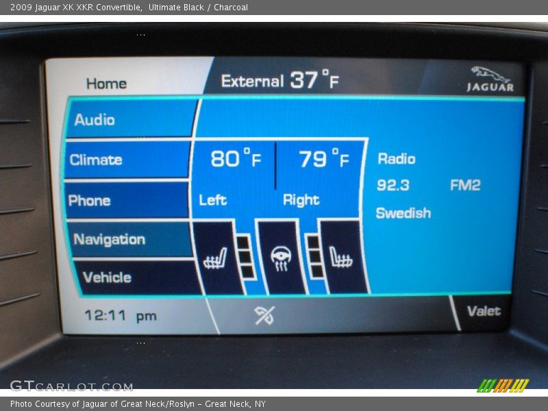 Ultimate Black / Charcoal 2009 Jaguar XK XKR Convertible