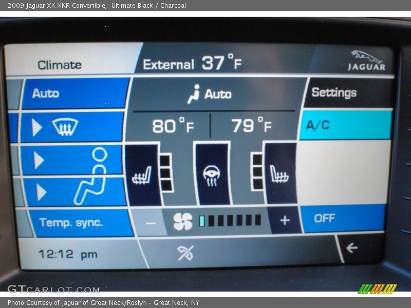 Ultimate Black / Charcoal 2009 Jaguar XK XKR Convertible