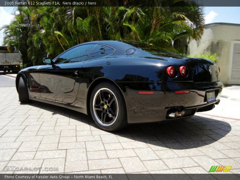 Nero (Black) / Nero 2005 Ferrari 612 Scaglietti F1A