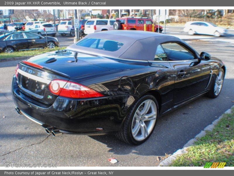 Ultimate Black / Charcoal 2009 Jaguar XK XKR Convertible