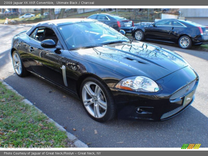 Ultimate Black / Charcoal 2009 Jaguar XK XKR Convertible