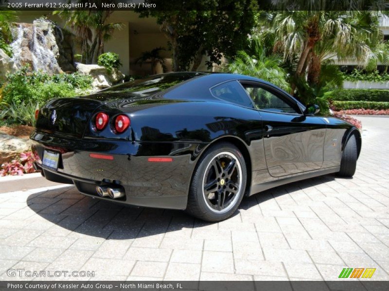 Nero (Black) / Nero 2005 Ferrari 612 Scaglietti F1A