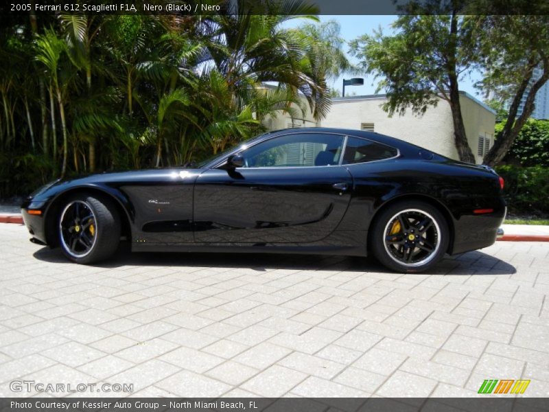 Nero (Black) / Nero 2005 Ferrari 612 Scaglietti F1A