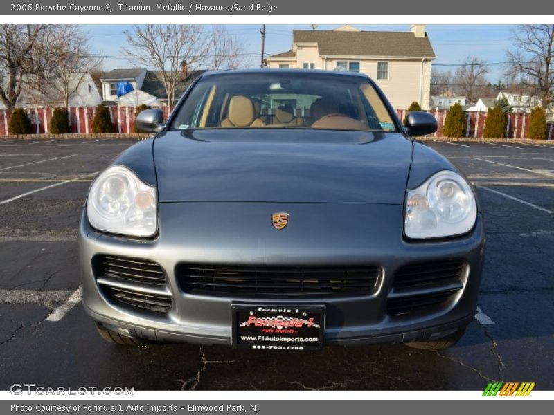 Titanium Metallic / Havanna/Sand Beige 2006 Porsche Cayenne S