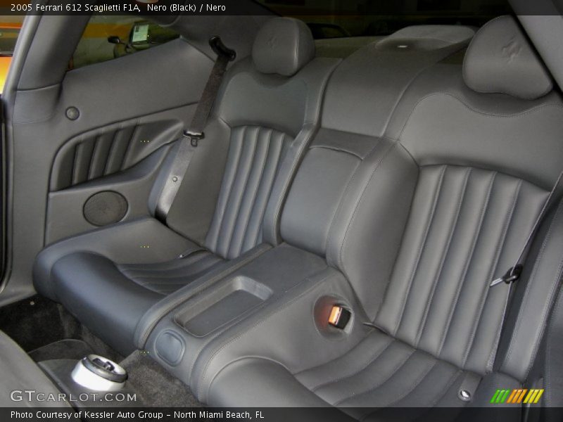 Rear Seat of 2005 612 Scaglietti F1A